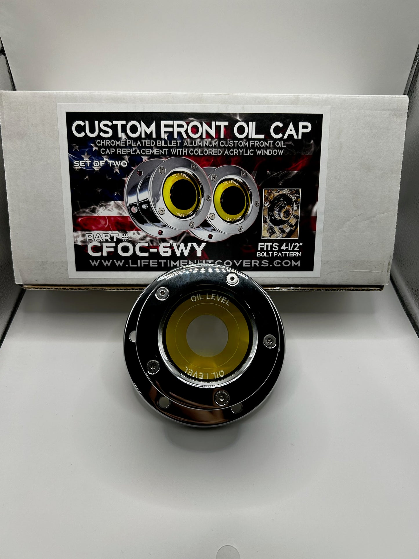CUSTOM FRONT OIL CAP