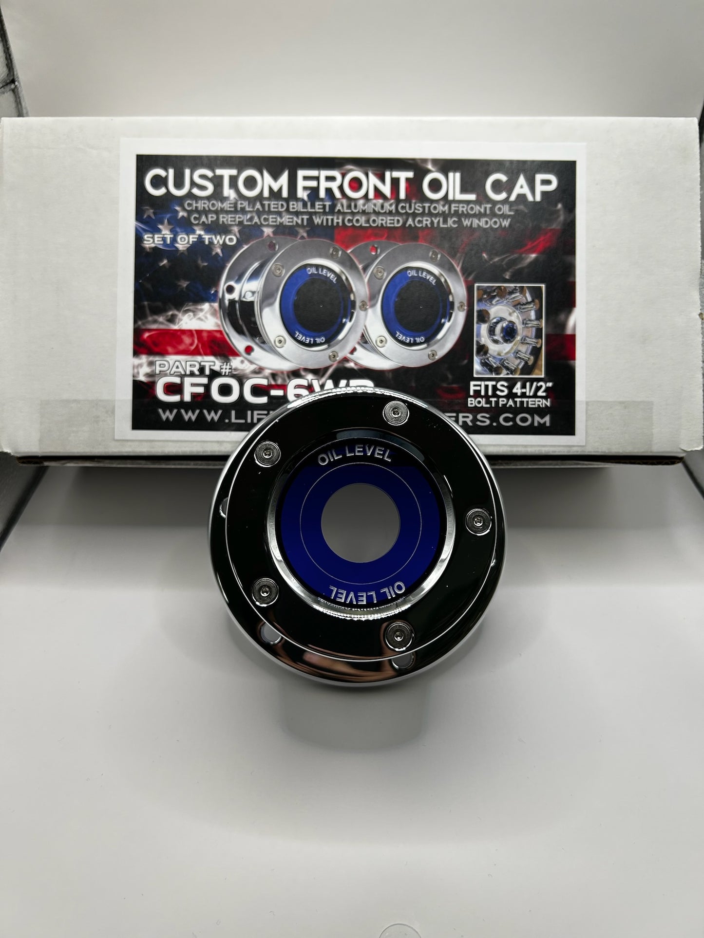 CUSTOM FRONT OIL CAP