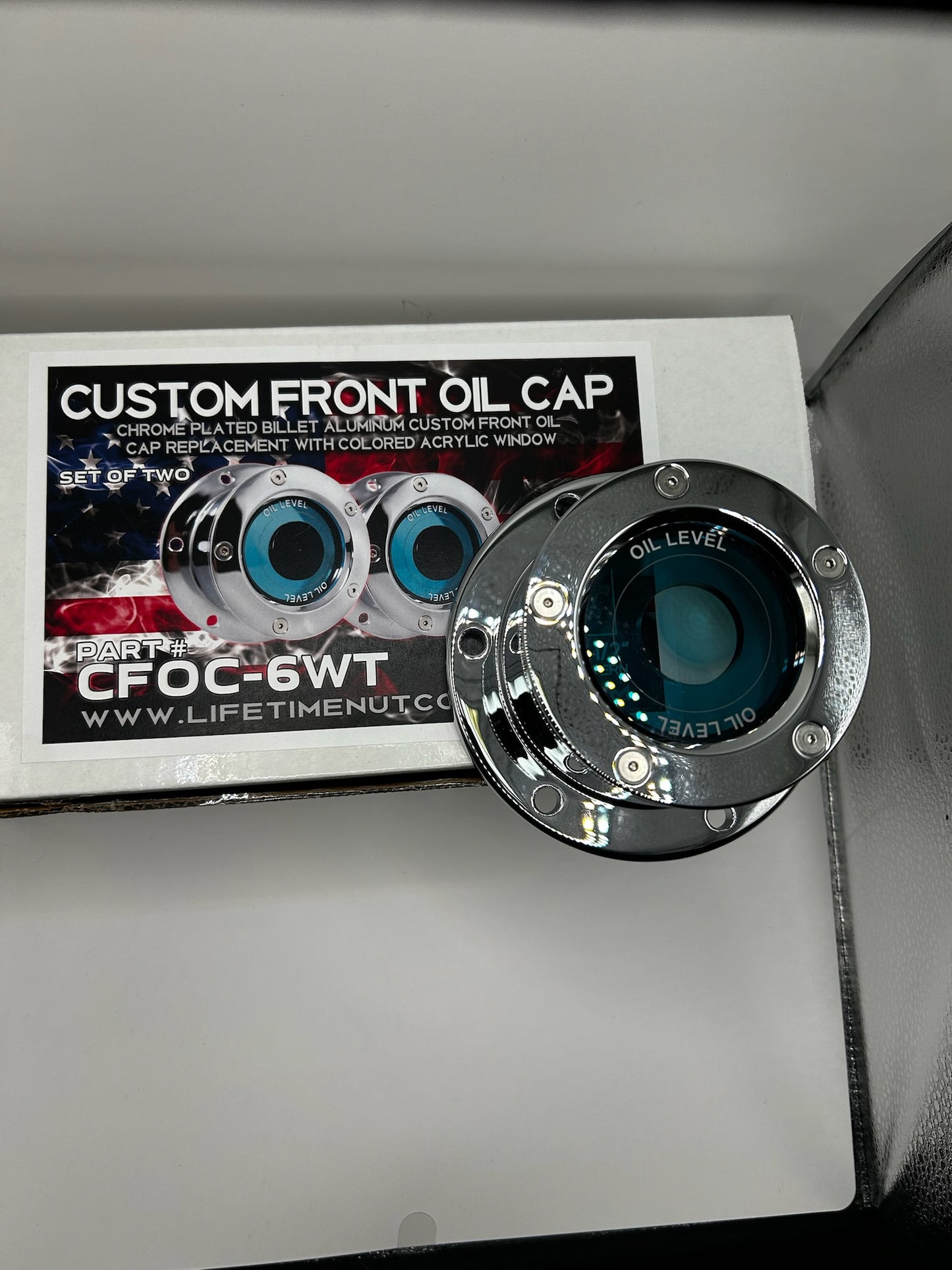 CUSTOM FRONT OIL CAP