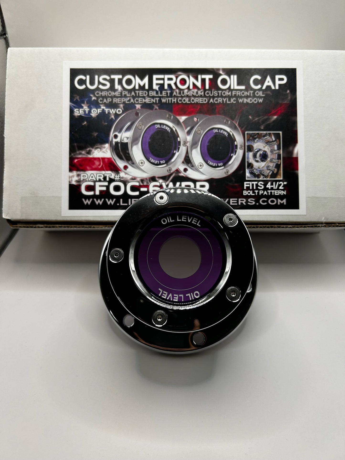 CUSTOM FRONT OIL CAP