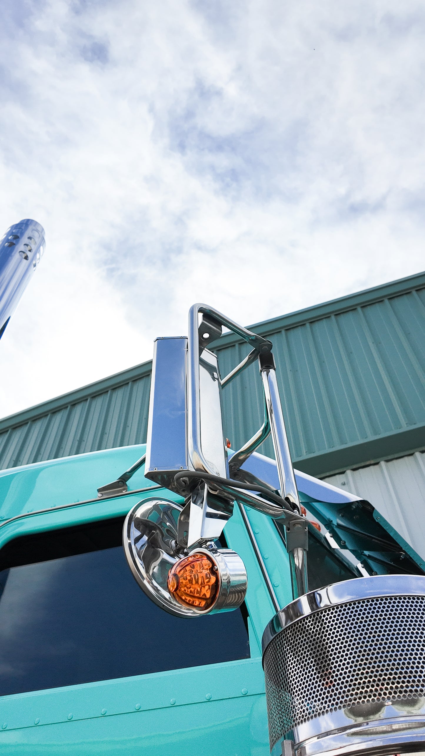 Mirror Brackets w/ Diecast Legendary LED lights