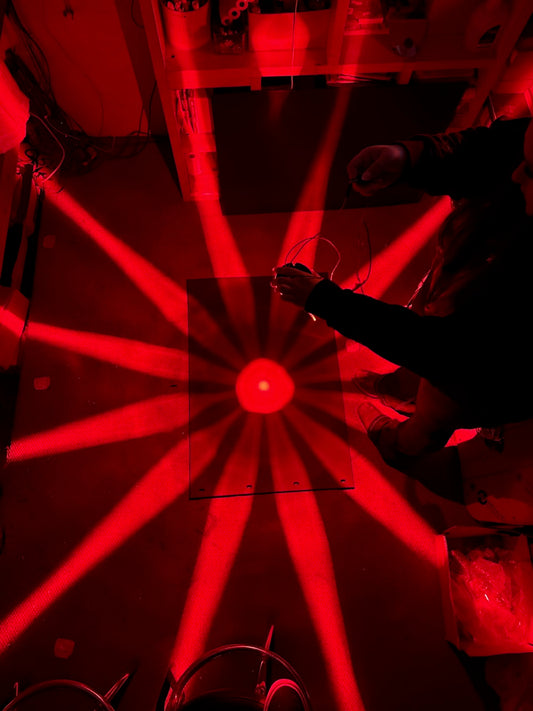 Super Star Watermelon GLASS LED Light