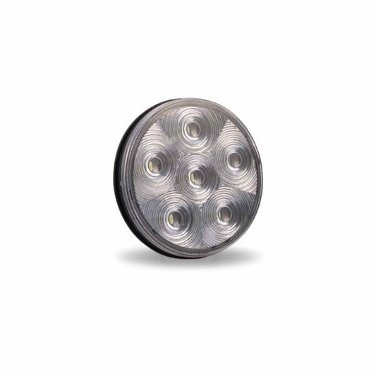 4" Round High Power LED Worklamp with Bubble Lens & Reflector Cup (6 Diodes)