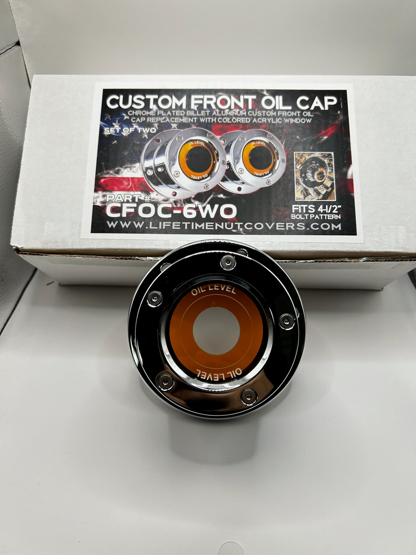 CUSTOM FRONT OIL CAP