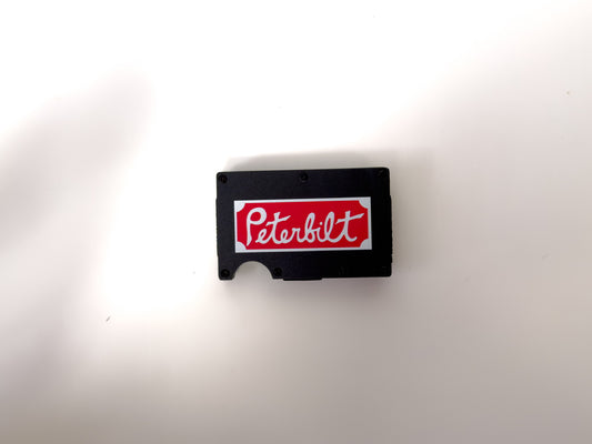 Peterbilt (Vintage Logo) Wallet With Money Clip