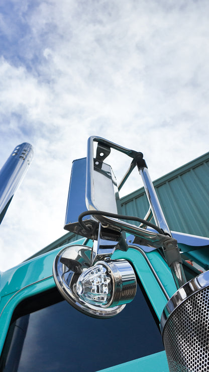 Mirror Brackets w/ Diecast Legendary LED lights