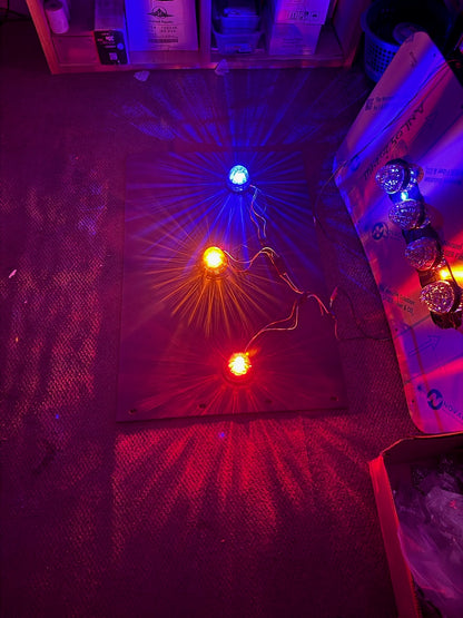 Super Star Watermelon PLASTIC Lens LED Light
