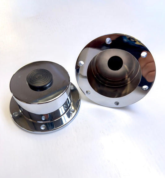 Chrome Oil Hubs